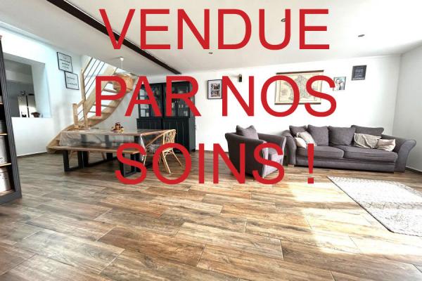 Maison semi individuelle de 127m2 bâtie sur 1963m2 de terrai