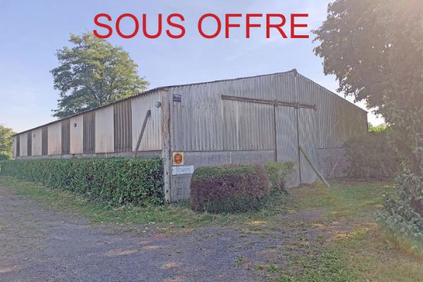 Hangar/manège de 480m2 sur terrain de 4208m2 !!!