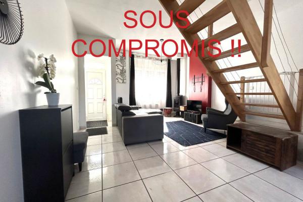 Maison de ville mitoyenne des années 30 développant 73,38m2 