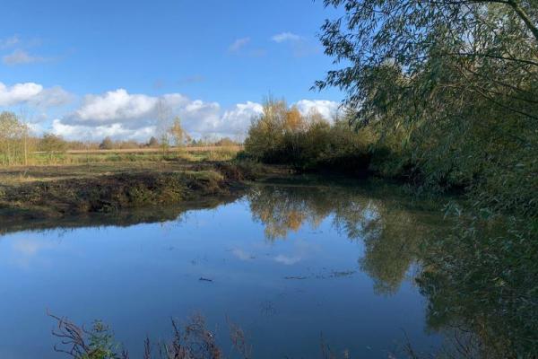 Etang de loisir situé au calme dans la belle campagne amandi