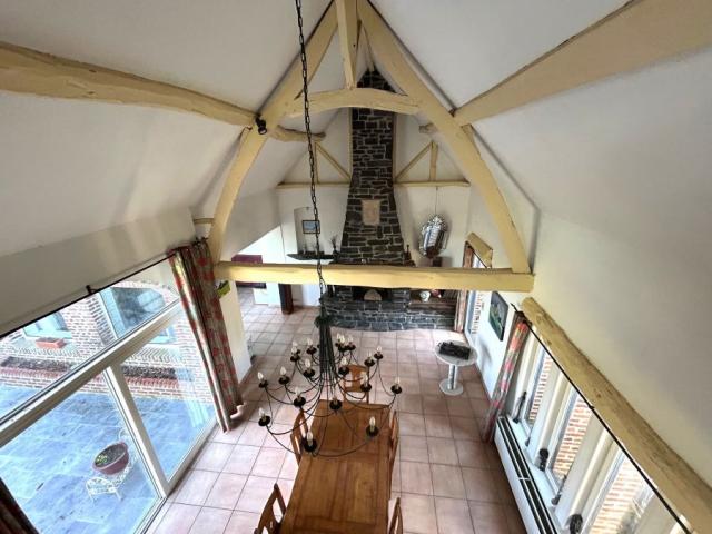 Fermette en L individuelle de 212m2 bâti sur une parcelle de