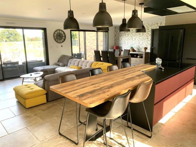 Plain-pied individuel neuf, secteur calme et prisé, 180m2 ha