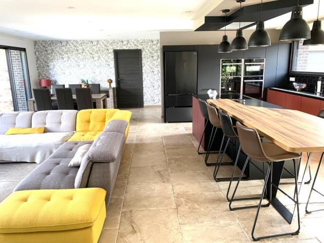 Plain-pied individuel neuf, secteur calme et prisé, 180m2 ha