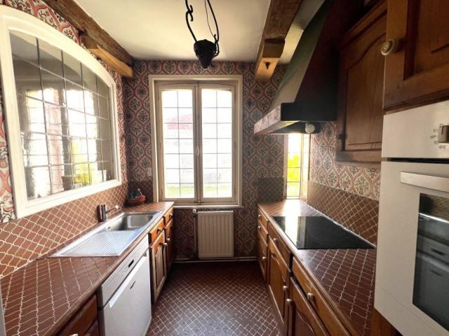 Beaucoup de charme et de cachet pour cette maison de ville d