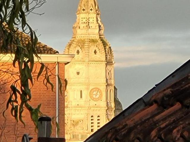 Centre ville, rue calme, maison 1930 rénovée avec jardin arb