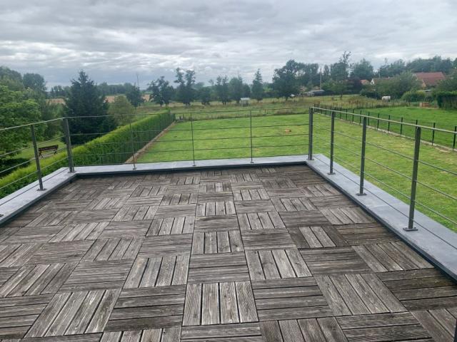 Pavillon contemporain de 218m2 situé en belle campagne amand